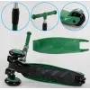 Cамокат 5в1для малюкив з сидінням батьківською ручкою Best Scooter Green