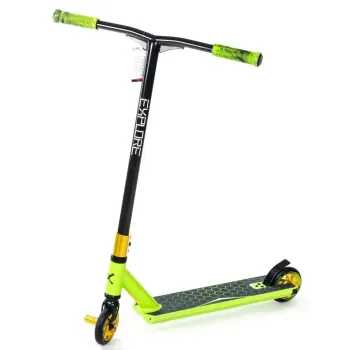 Cамокат трюковий Explore Cross Deluxe Green 110 мм