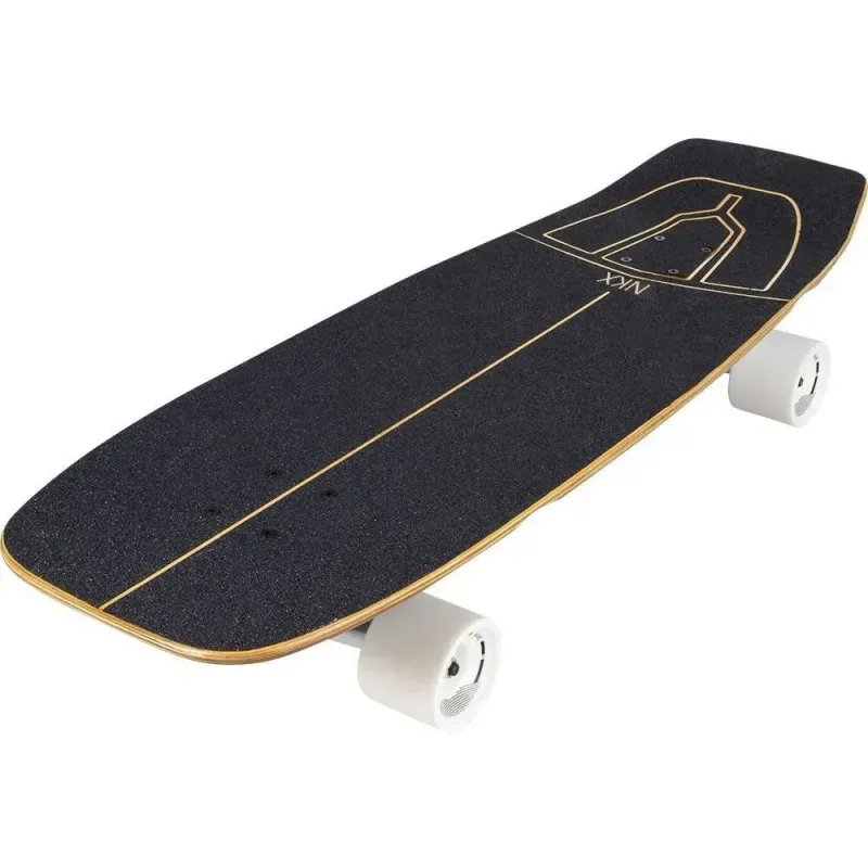 Серф скейт NKX Bubble Wide Surfskate Black 27.5