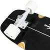 Серф скейт NKX Bubble Wide Surfskate Black 27.5