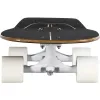 Серф скейт NKX Bubble Wide Surfskate Black 27.5