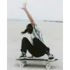 Серф скейт NKX Bubble Wide Surfskate Black 27.5