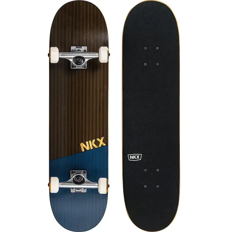 Скейтборд для трюків NKX Signature Black/Blue 8