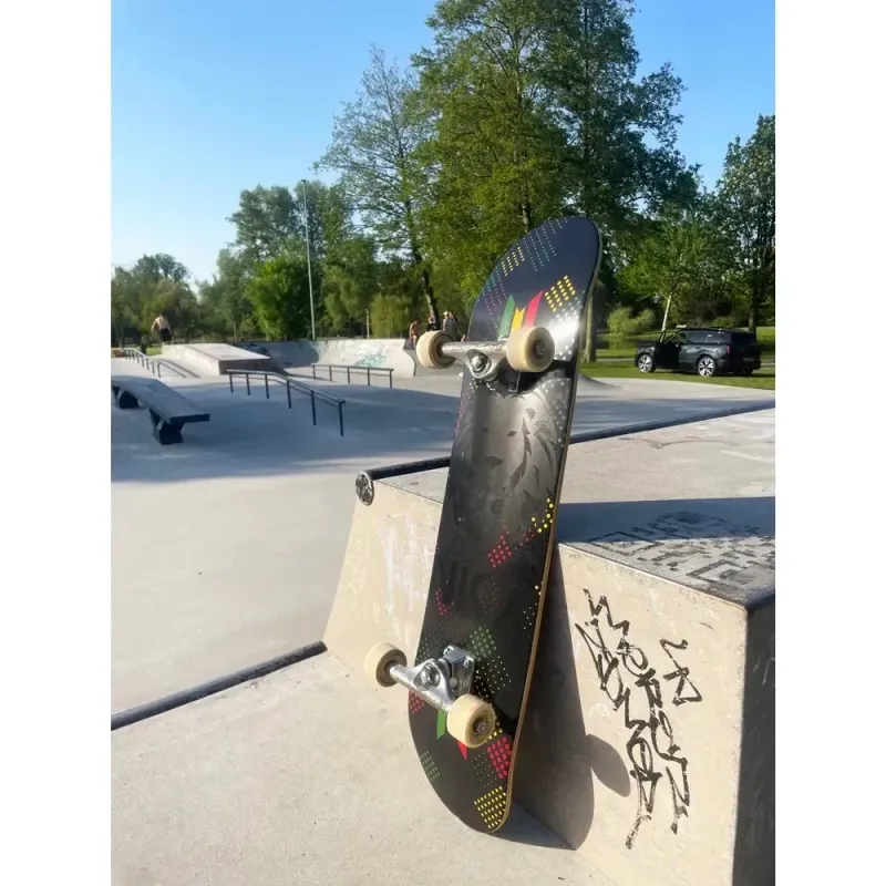 Скейтборд трюковий NKX Rasta Royal Lion 8.25