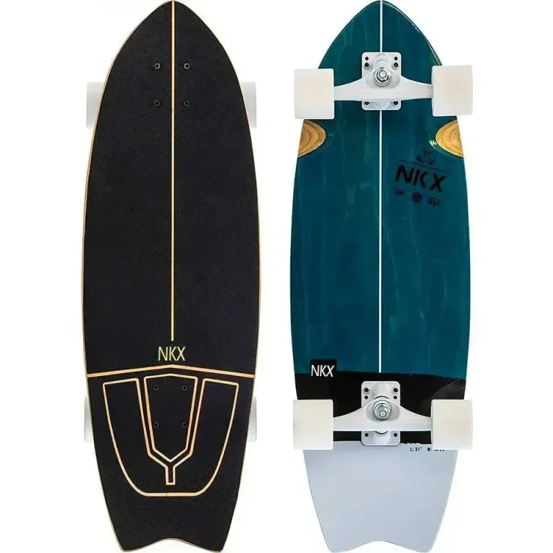 Серф скейт NKX Maverick Surfskate Maver Ick Blue 78 см