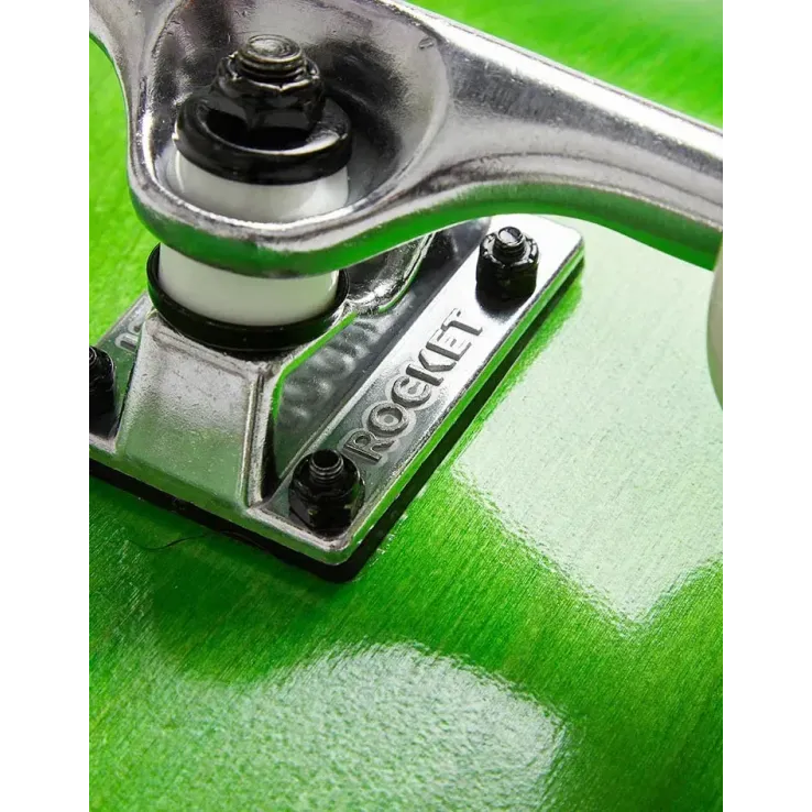 Скейтборд трюковий Rocket Double Dipped Green 8