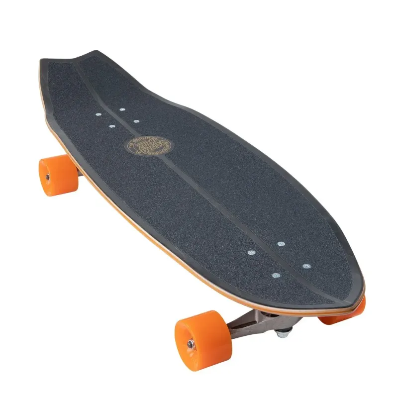 Серфскейт Santa Cruz x Carver Flame Dot Shark 31.5'' дюйм