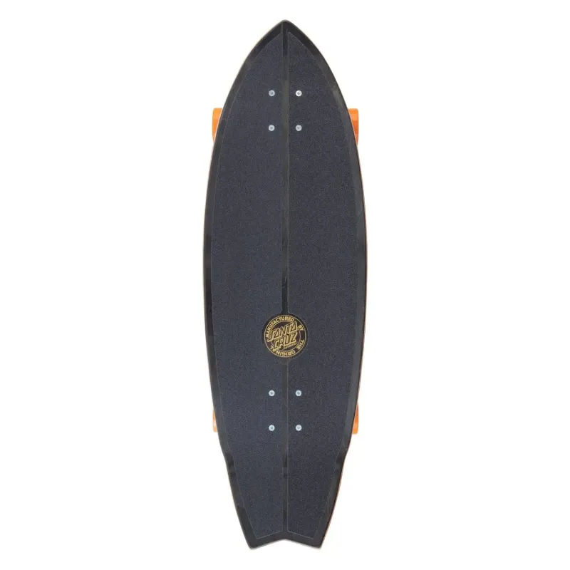 Серфскейт Santa Cruz x Carver Flame Dot Shark 31.5'' дюйм