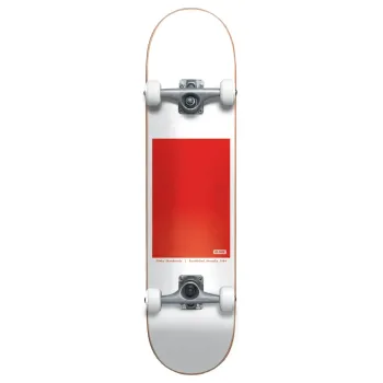Скейт Globe G0 Block Serif White/Red 8.0