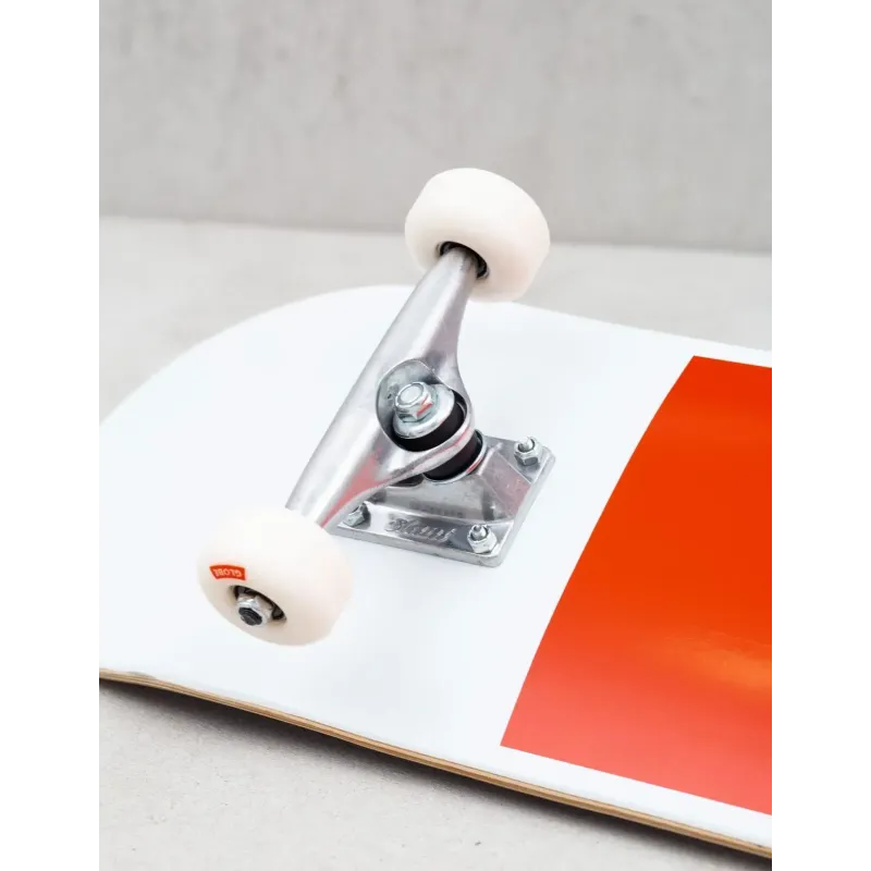 Скейт Globe G0 Block Serif White/Red 8.0