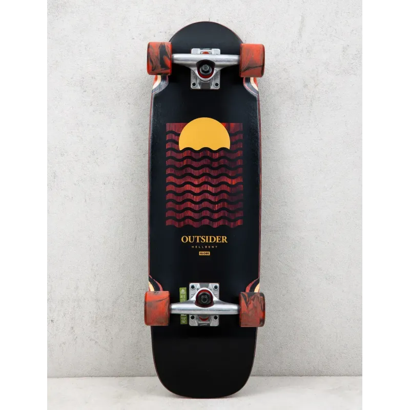 Круїзер скейт Globe Outsider Hellbent/Red 27