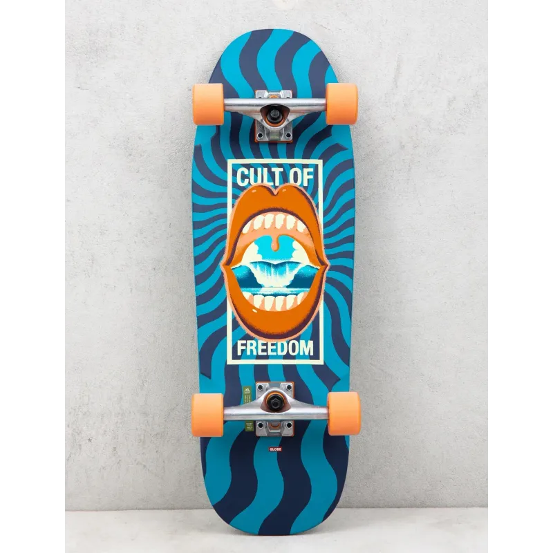 Круїзер скейт ретро Globe Dealer Cult of Freedom Blue 29.5