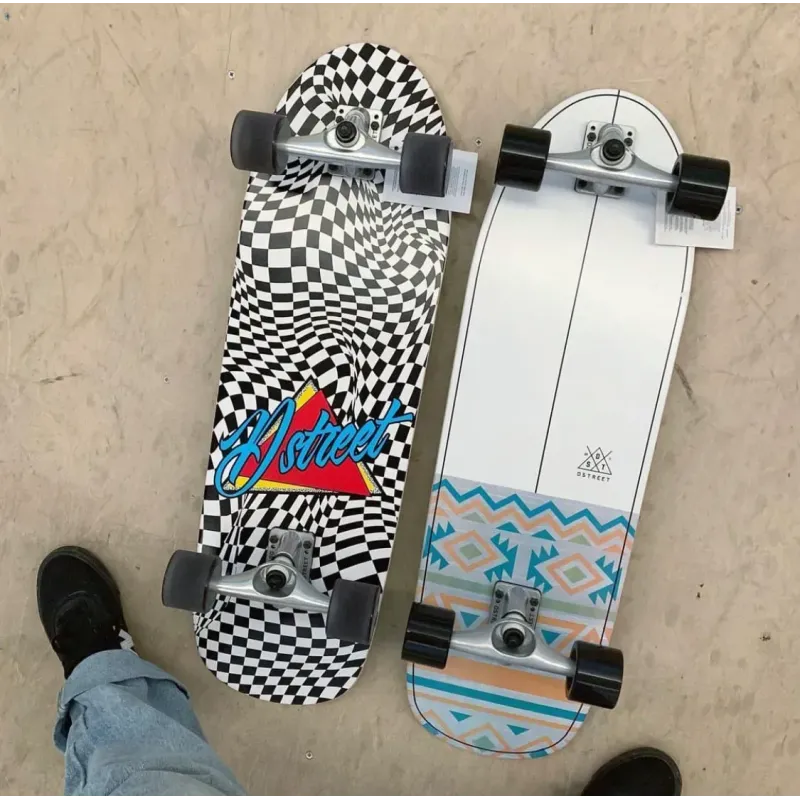 Серфскейт D-Street Surfskate Check Warp 32'' дюйми