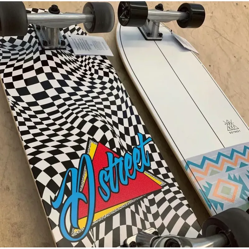 Серфскейт D-Street Surfskate Check Warp 32'' дюйми