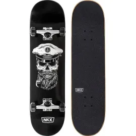 Скейтборд трюковий NKX Black/White 8.25
