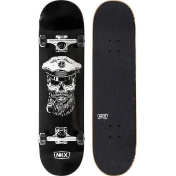 Скейтборд трюковий NKX Black/White 8.25