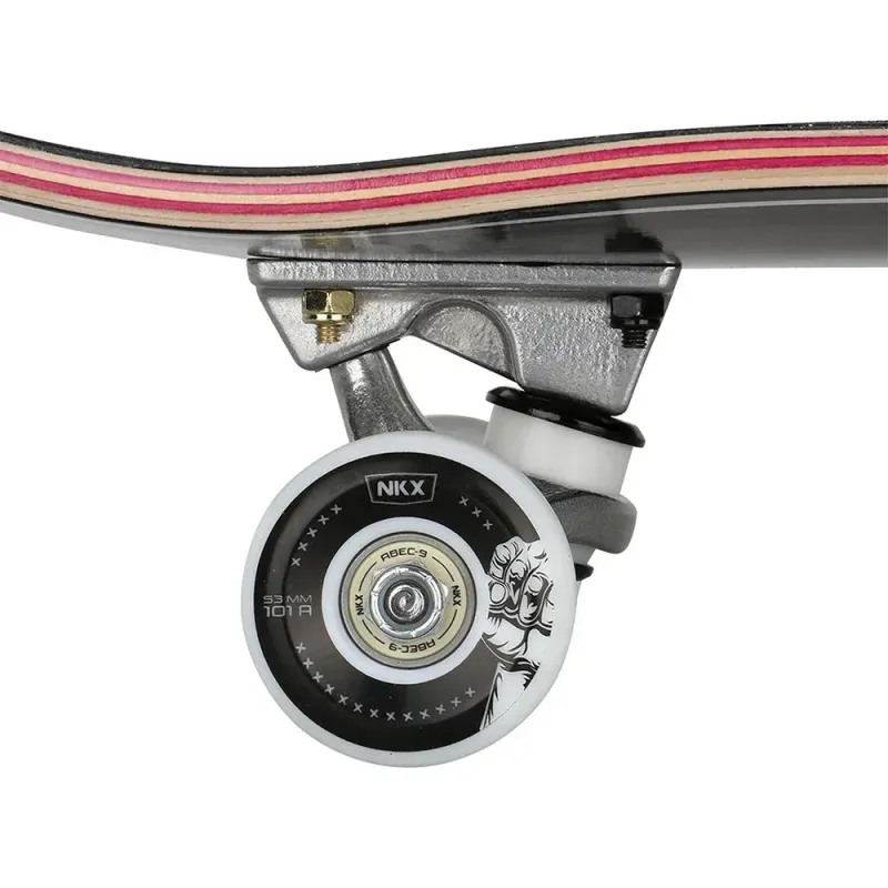 Скейтборд трюковий NKX Skate Or Die Black 8.5