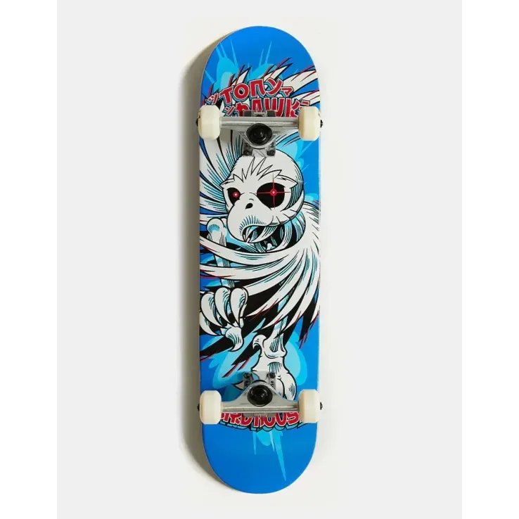 Скейт трюковий Birdhouse Stage 1 Hawk Spiral Blue 7.75