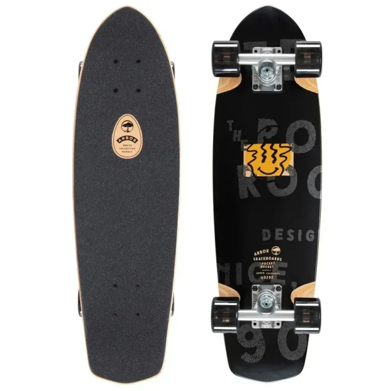 Скейт круізер Arbor Venice Pocket Rocket Black 27