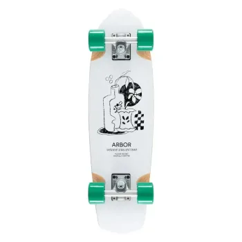 Скейт круізер Arbor Venice Pocket Rocket White 27