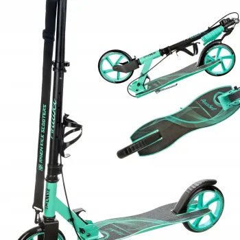 Двоколісний самокат Raven Anabel Black/Mint 200 мм
