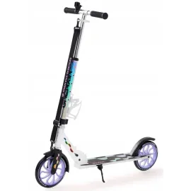 Двоколісний самокат Raven Galaxia LED Holo 200 мм