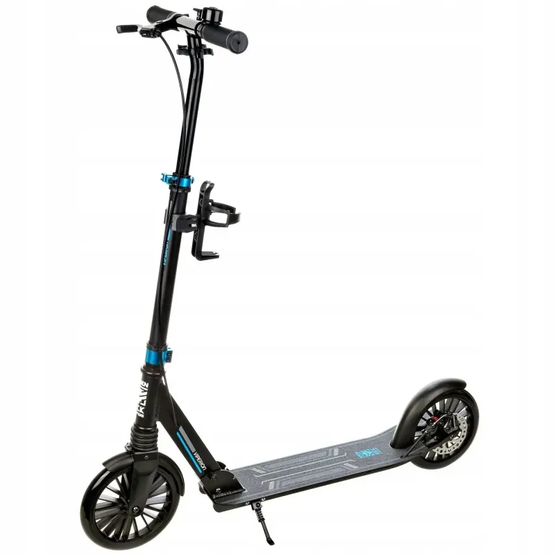 Двоколісний самокат Raven Viperion Black 200 мм