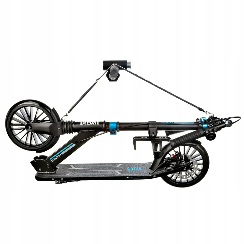 Двоколісний самокат Raven Viperion Black 200 мм