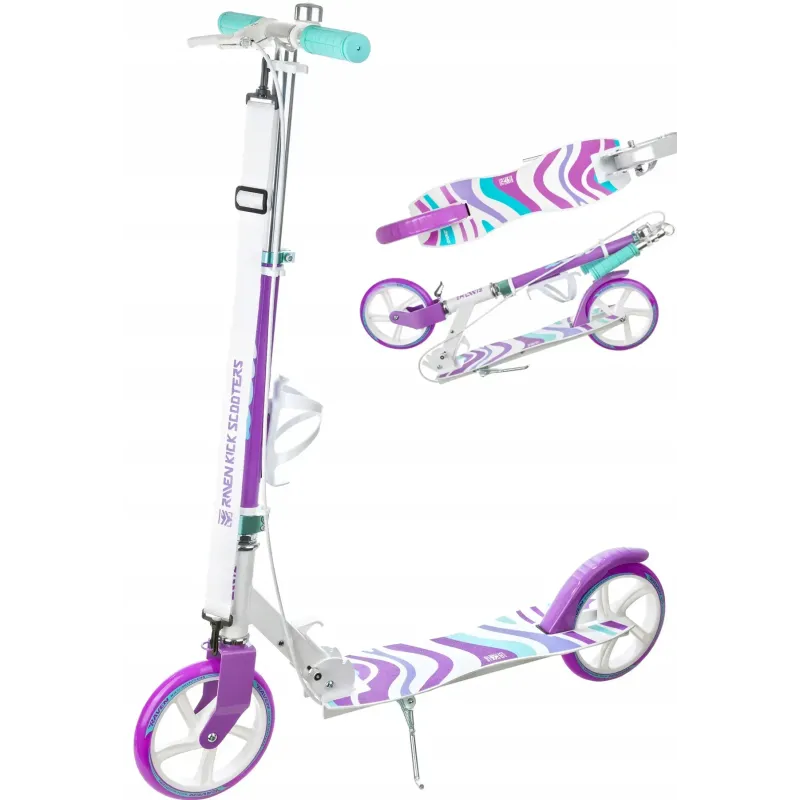 Двоколісний самокат Raven Zea White/Violet 200 мм