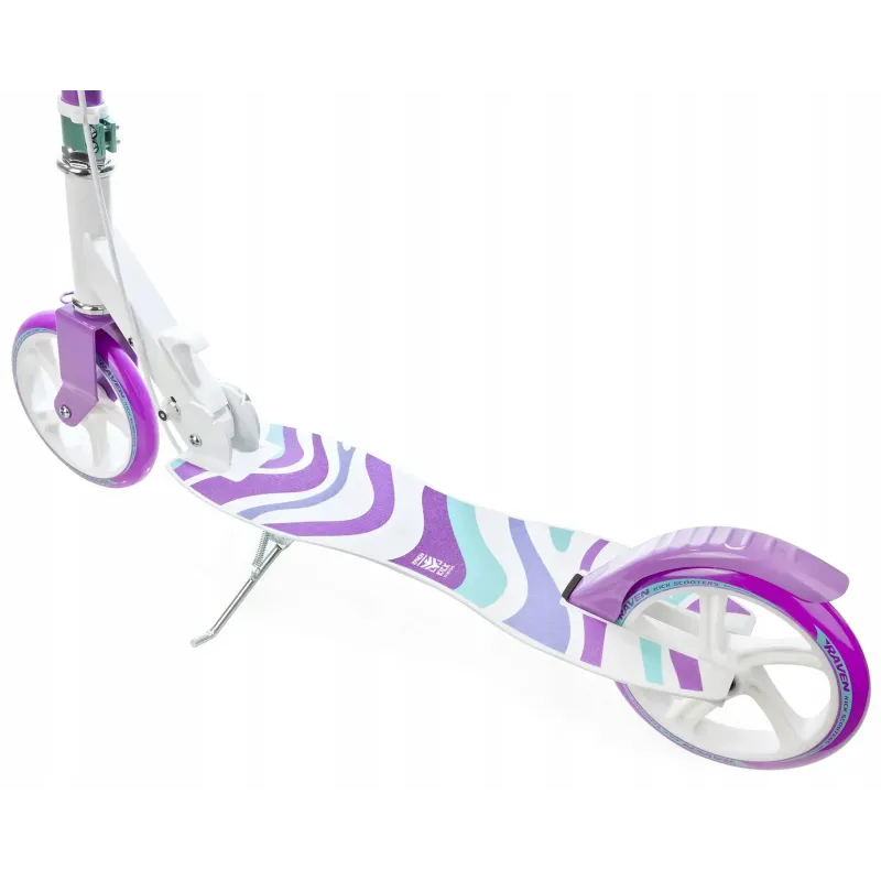 Двоколісний самокат Raven Zea White/Violet 200 мм