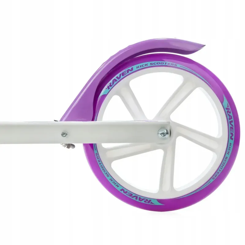 Двоколісний самокат Raven Zea White/Violet 200 мм