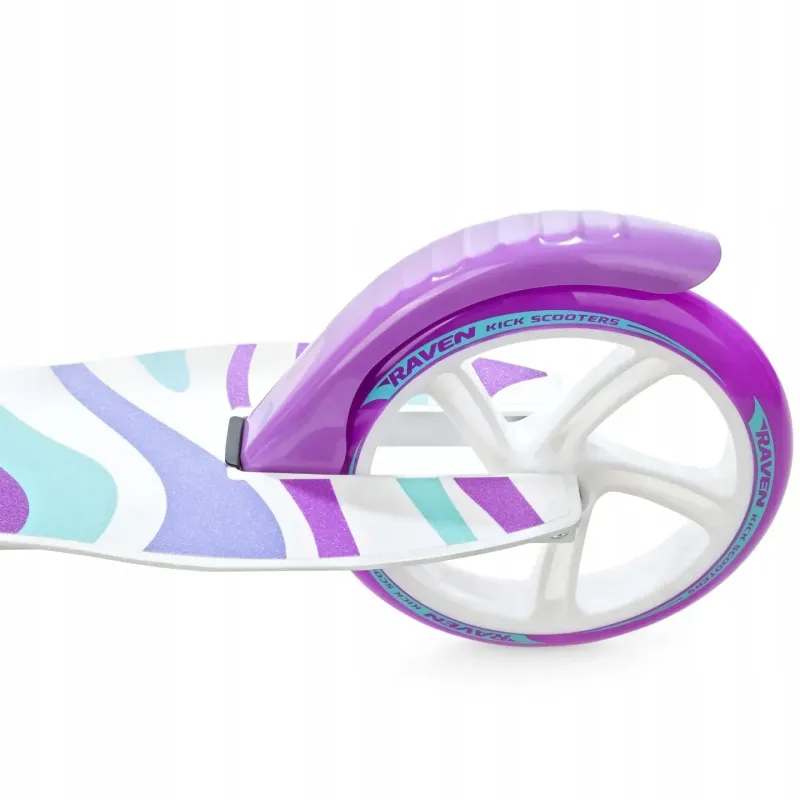 Двоколісний самокат Raven Zea White/Violet 200 мм