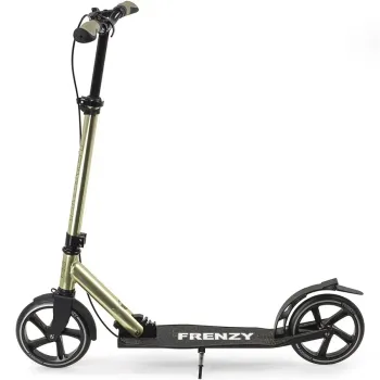 Двоколісний самокат з ручним гальмом Frenzy Dual Brake Recreational Сhampagne