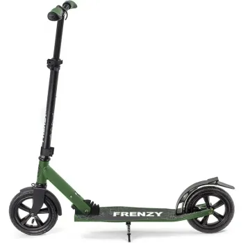 Двоколісний самокат на надувних колесах Frenzy Pneumatic Plus Military