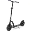 Двоколісний самокат на надувних колесах Frenzy Pneumatic Recreational 230 мм Black
