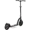 Двоколісний самокат на надувних колесах Frenzy Pneumatic Recreational 230 мм Black
