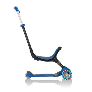 Дитячий самокат 5в1 Globber GO-UP Foldable Plus Lights Navy Blue