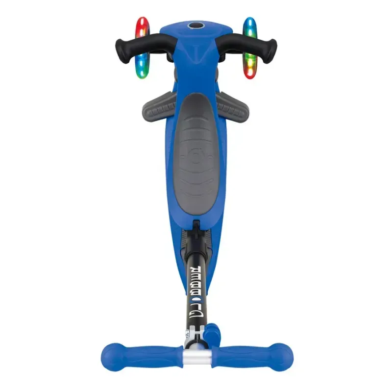 Дитячий самокат 5в1 Globber GO-UP Foldable Plus Lights Navy Blue