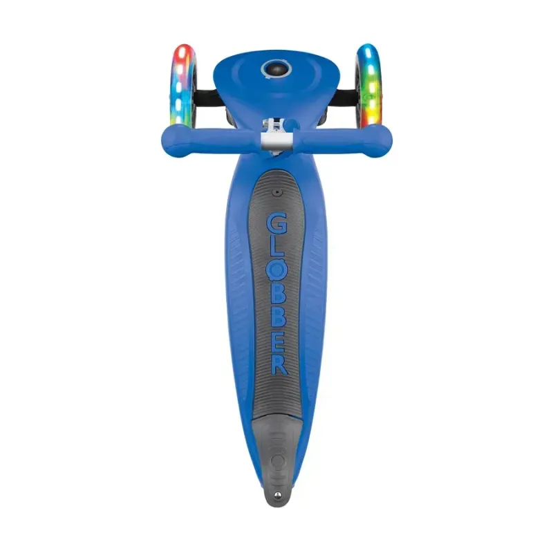 Дитячий самокат 5в1 Globber GO-UP Foldable Plus Lights Navy Blue