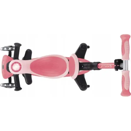 Дитячий самокат Globber GO-UP Baby 360 Lights Pink