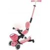 Дитячий самокат Globber GO-UP Baby 360 Lights Pink