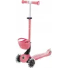 Дитячий самокат Globber GO-UP Baby 360 Lights Pink