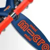 Дитячий самокат Micro Mini Deluxe LED Синій/Червоний