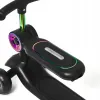 Дитячий самокат трансформер 2в1 Lumiloo LED Black/Neo Chrome