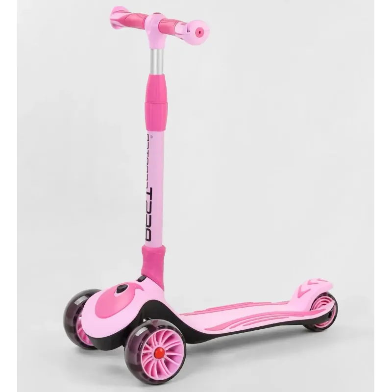 Дитячий самокат триколісний Best Scooter Golf Pink