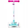Дитячий самокат триколісний Raven Laviana LED Mint/Pink