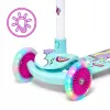 Дитячий самокат триколісний Raven Laviana LED Mint/Pink