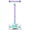 Дитячий самокат триколісний Raven Laviana LED Violet/Mint