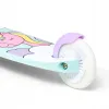Дитячий самокат триколісний Raven Laviana LED Violet/Mint