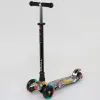 Дитячий триколісний самокат Best Scooter Maxi Print Мультик